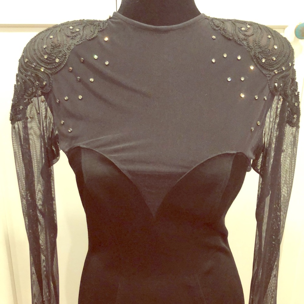 Vintage mesh Tadashi 80’s costume party